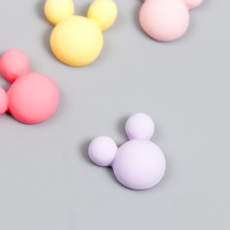 Decor for creativity plastic "Ears marshmallows" mix-1