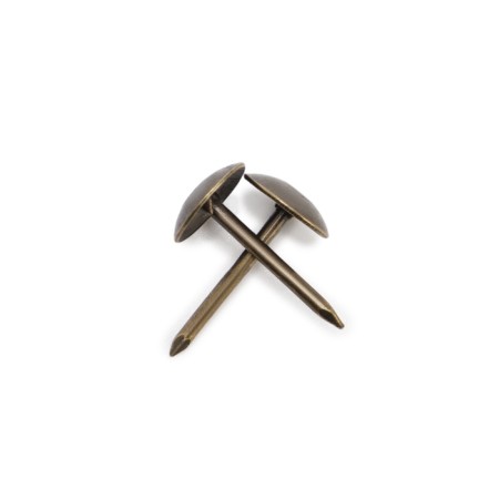Tundra nails, decorative, 8x15 mm, bronze, 50 pcs-12
