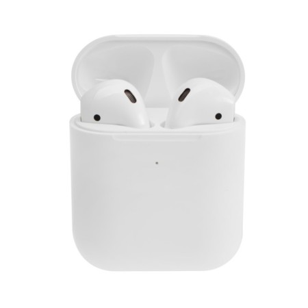 Wireless headphones Windigo W22, TWS, Bluetooth 5.0, 40/500 mAh, sensor, glossy, white-6