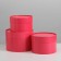 Set of hats 3 in 1 raspberry, gift packaging, 16 x 10, 14 x 9, 13 x 8.5 cm