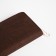 Women's wallet with lightning, brown color