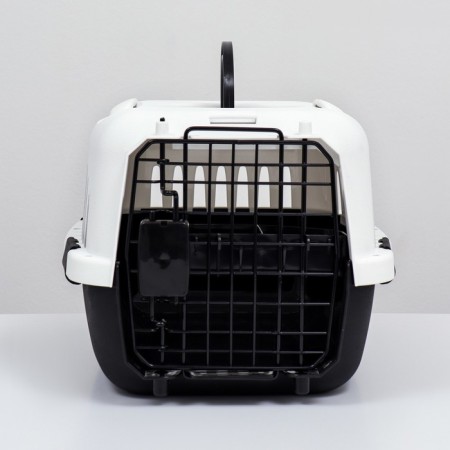 Carriage for animals, black and white-1
