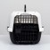 Carriage for animals, black and white
