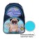 School backpack, 37 x 26 x 13 cm, ergonomic back, calligrata AN "bulldog"