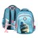 School backpack 40x33x15cm, ergonomic back, Across 410, Blue