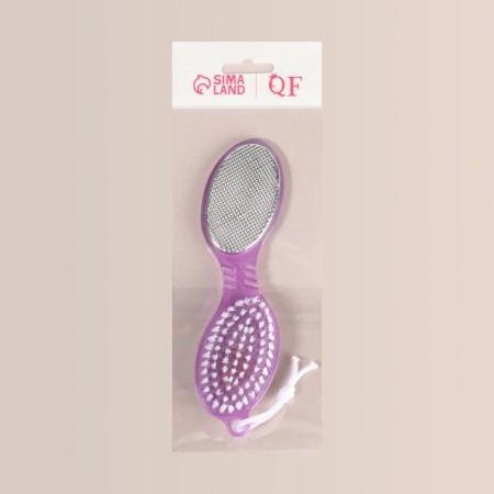 Foot Teros, 4 in 1, with pumice, with a brush, 17 cm, color mix-10