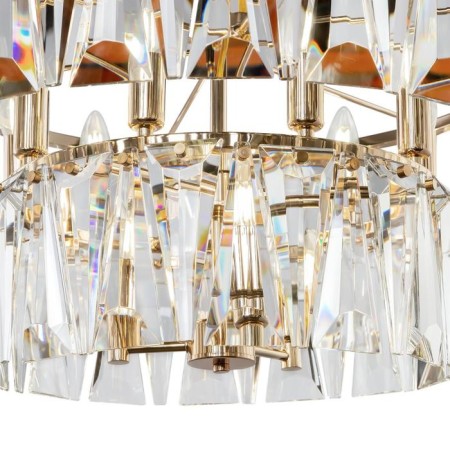 Suspension lamp Maytoni Mod043PL-12G, 12CHE14, 40W, 68x68x80 cm, color gold-2