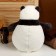 Soft toy "Panda", 50 cm, black and white color