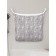 Organizer in a bath on suction cups "Gray Palmas", for storing toys and trifles, size 33x39 cm