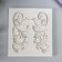 Mold Silicon "Grape branch" 2 items 7.8x7x0.6 cm
