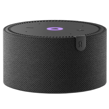 Smart Column "New Yandex Mini Station", Voice Assistant Alice, 10 W, Black