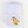Pantyhose children's openwork, white color, height 104-110 cm