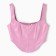 Women's corset leather, p. XL, pink