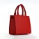 Female bag Textura, tout, average size, red color