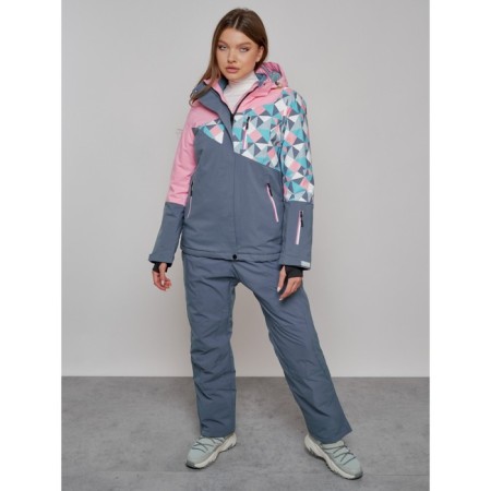 Ski suit, size 44, pink color-20