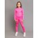 Thermal underwear is two -layer children, height 110 cm, color pink melange