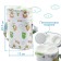 Thermal drum is a container for classic bottles (plastic), mix color