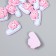 Decor for creativity "Number 1 with an animal" set 10 pcs 2.4x1.6 cm