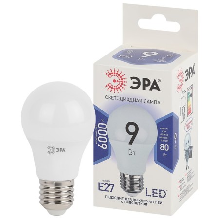 LED LED era Standard "Gear", 9 W, E27, 720 lm, 6000k, glow cold white