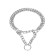 Collar - half -storage is two -rowing metal, 70 cm, wire thickness 3 mm