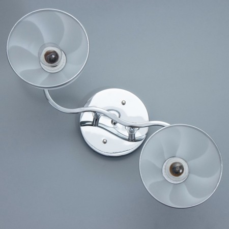 Caspian chandelier 2he27 40W chrome 46x15x22 cm Bayerlux-4