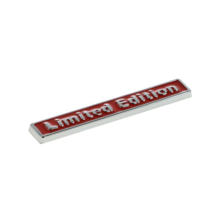Limited Edition sticker, metal, 6.5 × 1cm, red-1