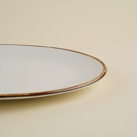 Porcelain SL Home "Wave in Stone", 30.5 × 20 cm, white color-1