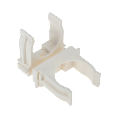 Fastener-clip for the mounting pistol Ø 32 mm, white (50 pcs/UP) rexant
