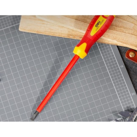 Dielectric screwdriver dieli, slotted, 5.5 x 125 mm, CRV, up to 1000 V-1