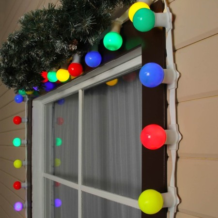 Girlyanda "Bels Light" 50 m, IP65, 5W, white rubber thread, step 15 cm, E27 (without lamps), 220 V-4
