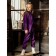Overalls for the boy "Fly", height 134 cm, dark purple color