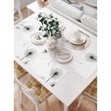 A set of napkins for setting the table 