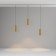 Sprinkle Squirrel Technical TR041-2-12W3K-BBS, 12W, 20x19.3x122 cm, LED, 883LM, 3000K, black color and brass