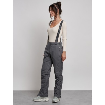 Semi -combinezone ski insulated female winter, size 46, color gray-1