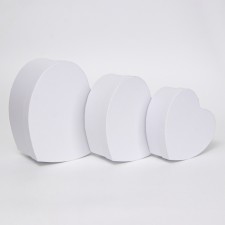 A set of boxes 3 in 1 heart 22*20*9/19*17*7.5/16*13.5*6 cm