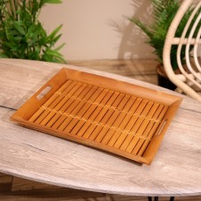 Bamboo tray 40x30x5 cm