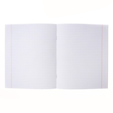 Notebook of 40 sheets in the cage "Cat Girl", cover coated cardboard, offset block 65g/m2, mix-1