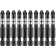 Bits Kraftool Impact Pro 26193-2-50-S10, E 1/4 ", 50 mm, PZ2, 10 pcs., Pozidriv, case