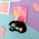 Hair gum "Color Fairy Tale" (set 4 pcs) Flower, 4.5 cm