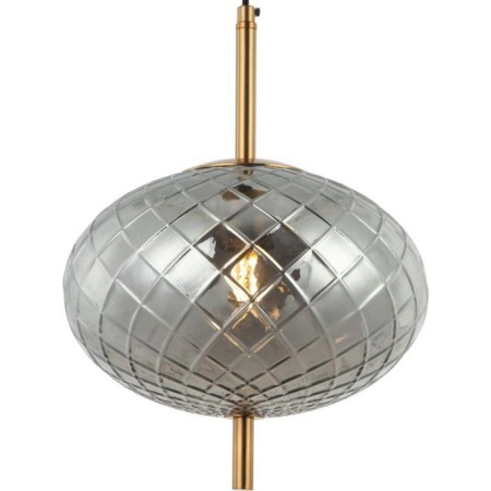 Suspension lamp SPHERE 1XE27 40W, size 27x27x3.5-150 cm, bronze color-1