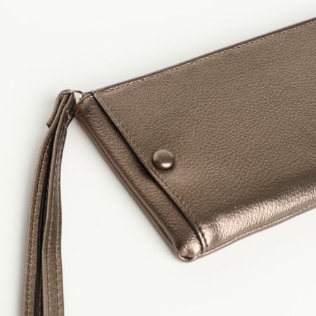 Women's wallet with lightning, bronze color-2
