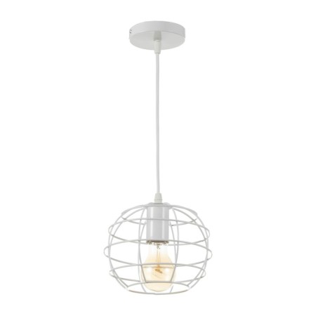 Lamp Bayerlux "Nola" 1x60W E27 white 16x16x100 cm.