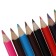 Pencils Calligrata "Machine", 12 colors, mini, wooden housing, triangular