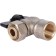 Ball barbar stout SVB-1010-000015, 1/2 "x1/2", inside thread/crochet nut, corner, butterfly