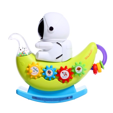 Musical rocking "Little astronaut", sound effects, color mix-3