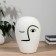 VAZ Coramics Table "Picasso" (manual painting) of the eye, 23 cm, black and white