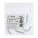 Bourup-half-decisor Tundra, white zinc, 5x40 mm, 2 pcs
