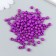 Plastic beads "purple" glossy set 25 grams d = 0.6 cm