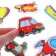 Soft puzzle for kids in the frame "Transport", 9 parts, crumb I