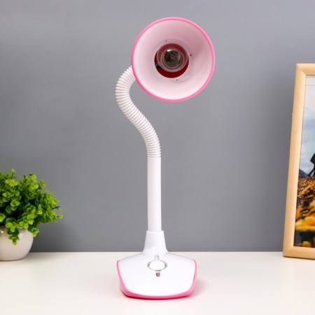 Landry table lamp E27 40W white-pink 17x12x44 cm Risalux-3